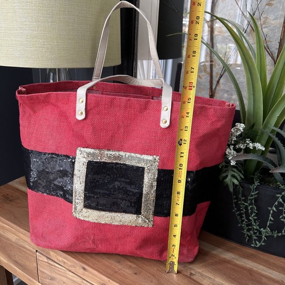 Holiday Tote Bag, Purse or Shopping Santa Bag - Picture 7 of 7